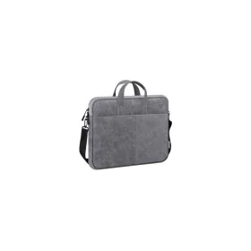 Maletín para Portátil Defender SOLID Gris Monocromo 15,6" 40 x 31 x 4 cm de Defender, Bolsas y fundas para portátiles y netbo...