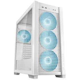 Boîtier ATX semi-tour Asus TUF GAMING GT302 TG ARGB Blanc Multicouleur de Asus, Boîtiers pour ordinateurs de bureau - Réf : S...