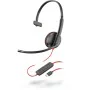 Headphones with Microphone Poly 209748-104 Black Red by Poly, PC Headsets - Ref: S9185325, Price: 35,27 €, Discount: %