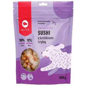 Snack pour chiens Maced Rabbit for sushi with fish Poisson Lapin 500 g de Maced, Biscuits, gâteaux et snacks - Réf : S9185491...