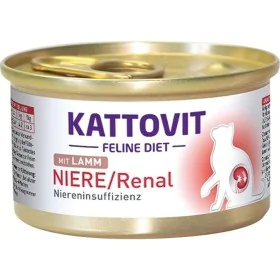 Aliments pour chat Kattovit Niere/Renal Lamb 85 g de Kattovit, Humide - Réf : S9186093, Prix : 1,98 €, Remise : %