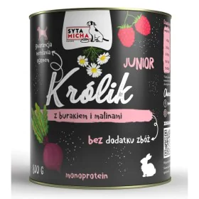 Wet food SYTA MICHA Junior Rabbit with beetroot and raspberries 800 g by SYTA MICHA, Wet - Ref: S9186143, Price: 7,21 €, Disc...