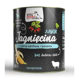 Alimentation humide SYTA MICHA Junior Lamb with black carrot and banana 800 g de SYTA MICHA, Humide - Réf : S9186144, Prix : ...