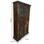 Cupboard Alexandra House Living Brown polystyrene Mango wood 41 x 206 x 120 cm by Alexandra House Living, Bedroom Wardrobes -...