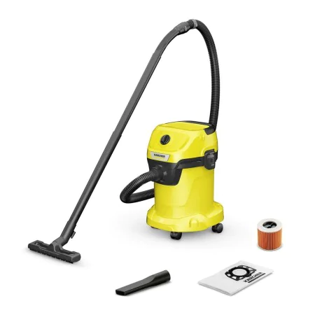 Aspirateur Kärcher WD 3 V-17/4/20 Jaune Noir 1000 W de Kärcher, Aspirateurs traîneaux - Réf : S9186384, Prix : 81,31 €, Remis...