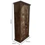 Armoire Alexandra House Living Marron polystyrène Bois de manguier 40 x 225 x 101 cm de Alexandra House Living, Penderies - R...