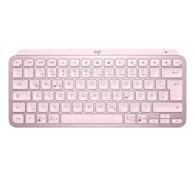 Tastiera Logitech 920-010500 Rosa Monocromatica QWERTY di Logitech, Tastiere - Rif: S9186643, Prezzo: 118,54 €, Sconto: %