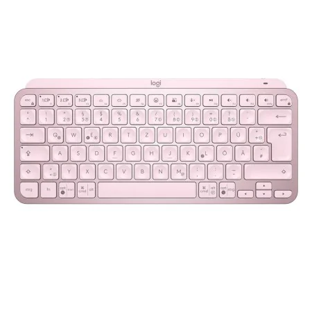 Tastiera Logitech 920-010500 Rosa Monocromatica QWERTY di Logitech, Tastiere - Rif: S9186643, Prezzo: 98,60 €, Sconto: %