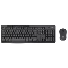 Tastatur mit Maus Logitech 920-012077 Graphit Schwarzweiß Englisch EEUU QWERTY von Logitech, Tastatur-Maus-Sets - Ref: S91866...