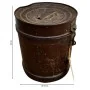 Decorative canister Alexandra House Living Brown Iron Traditional style 19 x 23 x 19 cm by Alexandra House Living, Lidded Sto...