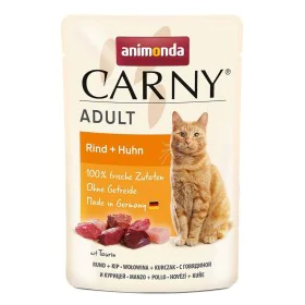 Aliments pour chat Animonda Carny Adult Beef and chicken Viande de bœuf 85 g de Animonda, Humide - Réf : S9187911, Prix : 1,9...