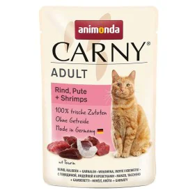 Aliments pour chat Animonda Carny Adult Beef turkey and shrimps Viande de bœuf 85 g de Animonda, Humide - Réf : S9187912, Pri...