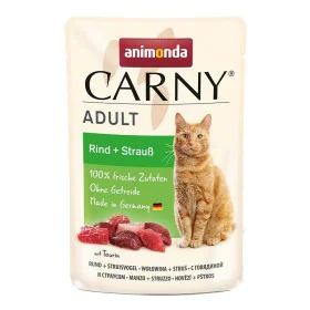 Aliments pour chat Animonda Beef and ostrich Viande de bœuf 85 g de Animonda, Humide - Réf : S9187913, Prix : 1,91 €, Remise : %