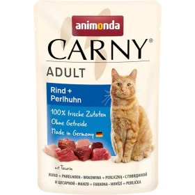 Comida para gato Animonda Carny Adult Beef and guinea fowl Carne de bovino 85 g de Animonda, Húmida - Ref: S9187914, Preço: 1...