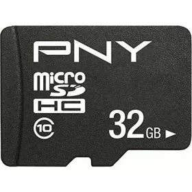 Cartão de Memória Micro SD com Adaptador PNY Performance Plus Performance Plus C10 32 GB de PNY, Cartões de memória - Ref: S9...