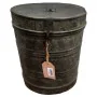 Decorative canister Alexandra House Living Brown Iron Traditional style 29 x 33 x 29 cm by Alexandra House Living, Lidded Sto...