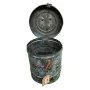 Decorative canister Alexandra House Living Blue Iron Traditional style 20 x 24 x 20 cm by Alexandra House Living, Lidded Stor...