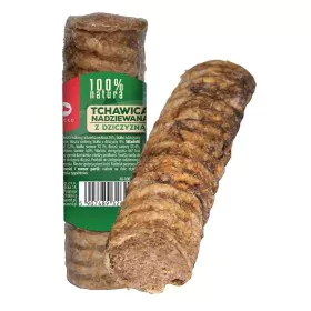 Dog chewing toy Maced Trachea stuffed with venison Beef 120 g by Maced, Biscuits, cakes and snacks - Ref: S9188207, Price: 2,...