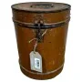 Decorative canister Alexandra House Living Brown Iron Traditional style 23 x 29 x 23 cm by Alexandra House Living, Lidded Sto...