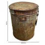 Decorative canister Alexandra House Living Brown Iron Traditional style 29 x 36 x 29 cm by Alexandra House Living, Lidded Sto...