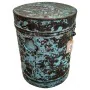 Decorative canister Alexandra House Living Blue Iron Traditional style 34 x 44 x 34 cm by Alexandra House Living, Lidded Stor...