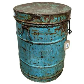 Decorative canister Alexandra House Living Blue Iron Traditional style 38 x 50 x 38 cm by Alexandra House Living, Lidded Stor...