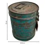 Decorative canister Alexandra House Living Blue Iron Traditional style 20 x 23 x 20 cm by Alexandra House Living, Lidded Stor...