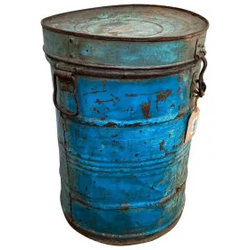 Decorative canister Alexandra House Living Blue Iron Traditional style 33 x 46 x 33 cm by Alexandra House Living, Lidded Stor...