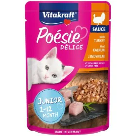 Comida para gato Vitakraft POESIE DELICE JUNIOR 85 g de Vitakraft, Húmida - Ref: S9190422, Preço: 1,28 €, Desconto: %