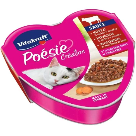 Aliments pour chat Vitakraft POESIE CREATION SOS Viande de bœuf 85 g de Vitakraft, Humide - Réf : S9190431, Prix : 1,14 €, Re...