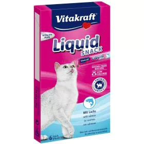 Collation pour Chat Vitakraft Liquid Snack Salmon Poulet Poisson Cochon 90 g de Vitakraft, Snacks - Réf : S9190464, Prix : 4,...