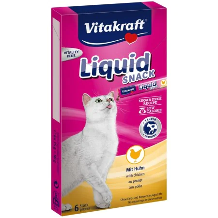 Snack for Cats Vitakraft Liquid Snack Chicken Chicken Pig 90 g by Vitakraft, Treats - Ref: S9190467, Price: 3,73 €, Discount: %