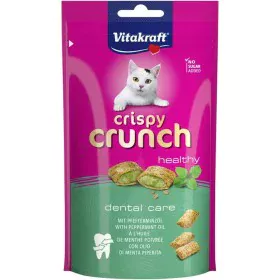 Snack für Katze Vitakraft CRISPY CRUNCH Minze Fleisch Vögel 60 g von Vitakraft, Snacks - Ref: S9190468, Preis: 1,57 €, Rabatt: %