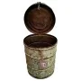 Decorative canister Alexandra House Living Cream Iron Traditional style 26 x 34 x 26 cm by Alexandra House Living, Lidded Sto...