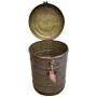 Decorative canister Alexandra House Living Grey Iron Traditional style 29 x 38 x 29 cm by Alexandra House Living, Lidded Stor...