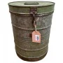 Decorative canister Alexandra House Living Grey Iron Traditional style 29 x 38 x 29 cm by Alexandra House Living, Lidded Stor...