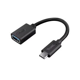 USB to USB-C Adapter Trust 20967 Black by Trust, USB Cables - Ref: S9190800, Price: 9,74 €, Discount: %