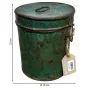 Decorative canister Alexandra House Living Green Iron Traditional style 18 x 22 x 18 cm by Alexandra House Living, Lidded Sto...