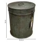 Decorative canister Alexandra House Living Brown Iron Traditional style 28 x 34 x 28 cm by Alexandra House Living, Lidded Sto...