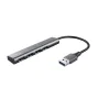 Hub USB Trust 24947 Gris Negro/Gris (1 unidad) de Trust, Hubs USB - Ref: S9190841, Precio: 24,87 €, Descuento: %