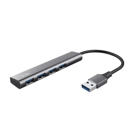 Hub USB Trust 24947 Gris Noir/Gris (1 Unité) de Trust, Hubs USB - Réf : S9190841, Prix : 25,13 €, Remise : %