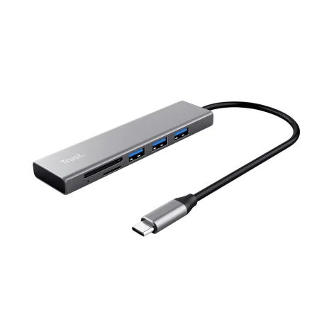 Hub USB Trust 24191 Silberfarben (1 Stück) von Trust, USB-Hubs - Ref: S9190843, Preis: 27,99 €, Rabatt: %