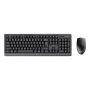 Clavier et souris sans fil Trust Primo Noir Monochrome Anglais EEUU Qwerty US de Trust, Ensembles Clavier et Souris - Réf : S...