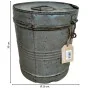 Decorative canister Alexandra House Living Grey Iron Traditional style 26 x 30 x 26 cm by Alexandra House Living, Lidded Stor...