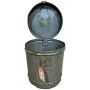 Decorative canister Alexandra House Living Grey Iron Traditional style 26 x 30 x 26 cm by Alexandra House Living, Lidded Stor...