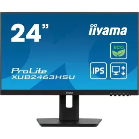 Écran Iiyama XUB2463HSU-B1 Full HD 24" 100 Hz de Iiyama, Ecrans PC - Réf : S9191385, Prix : 178,66 €, Remise : %