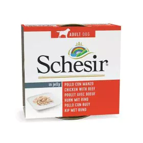 Comida húmida Agras Pet Foods SCHESIR in jelly Chicken with beef Frango 150 g de Agras Pet Foods, Húmida - Ref: S9192641, Pre...