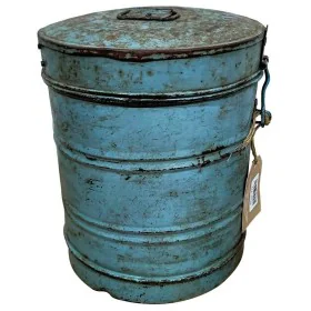 Decorative canister Alexandra House Living Blue Iron Traditional style 22 x 26 x 22 cm by Alexandra House Living, Lidded Stor...