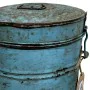 Decorative canister Alexandra House Living Blue Iron Traditional style 22 x 26 x 22 cm by Alexandra House Living, Lidded Stor...