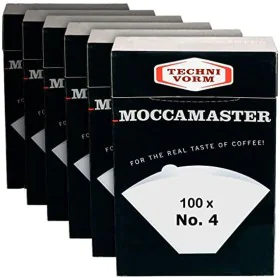 Cafeteira Moccamaster 85022 Branco Papel Alumínio de Moccamaster, Máquinas de café - Ref: S9192795, Preço: 7,21 €, Desconto: %